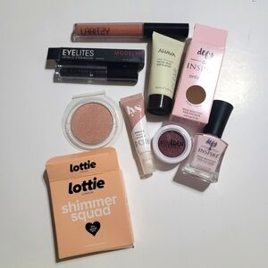 Cosmetics/ Skincare Bundle Manifested Ahava Lip Nail Highlighter Oil Eyeshadow